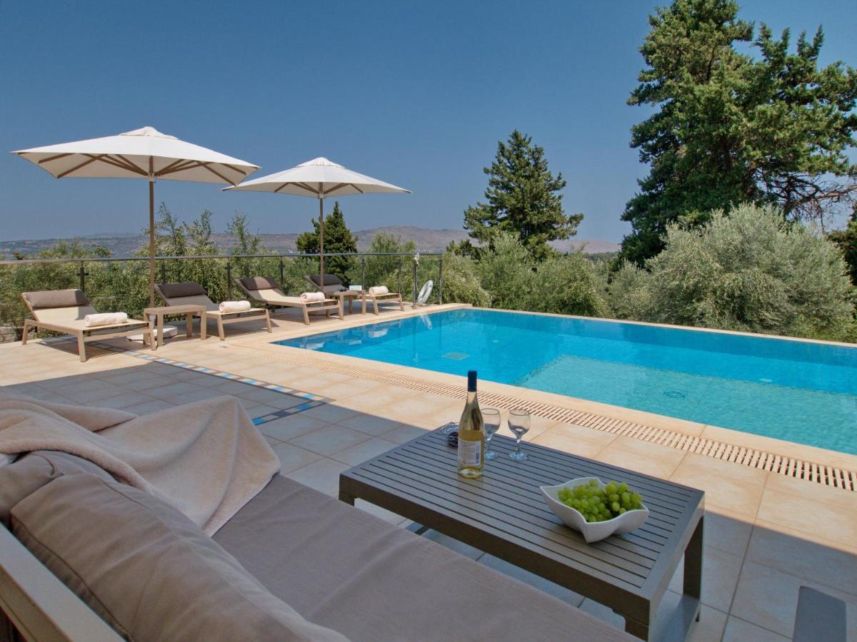 Villa Olivia With Pool Vrises Crete Alikampos المظهر الخارجي الصورة