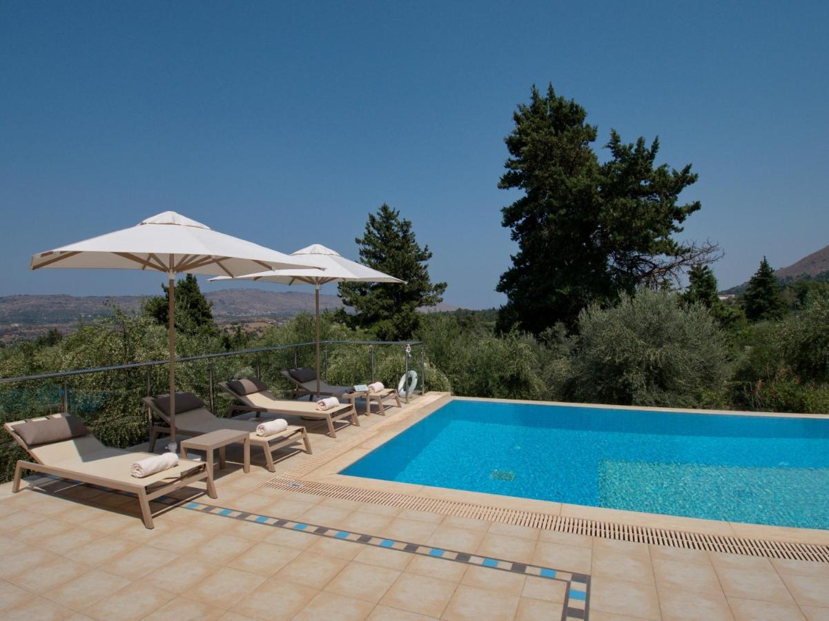 Villa Olivia With Pool Vrises Crete Alikampos المظهر الخارجي الصورة