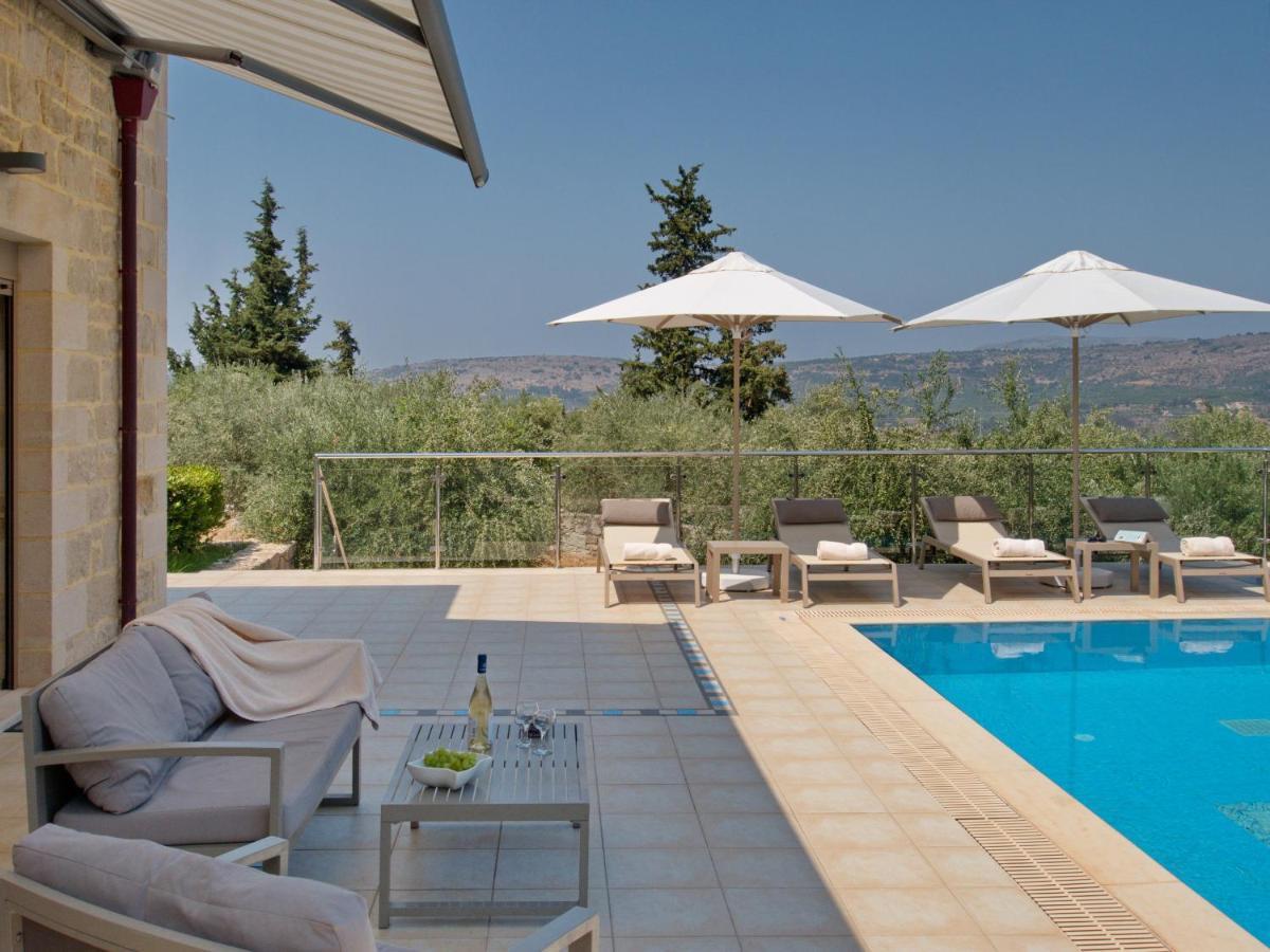 Villa Olivia With Pool Vrises Crete Alikampos المظهر الخارجي الصورة